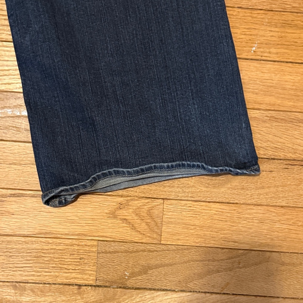 New York & Company Dark Wash Flare Jeans - Picture 6 of 10